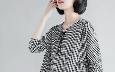 简直太好看啦!码数最大6XL上衣，胖媳妇穿上看着比裙子还美嫩