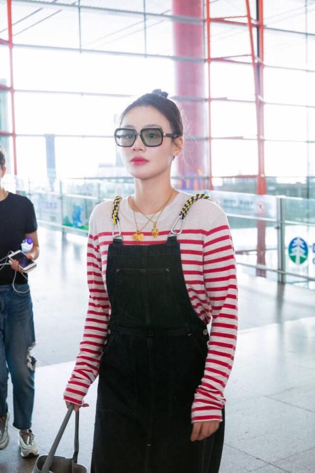 马思纯美图喊你们变美喽，据说，再懒的菇凉也能穿出女神风