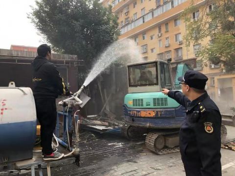  「朝阳区」北京朝阳区劲松麦子店占用公共空间违建被拆除