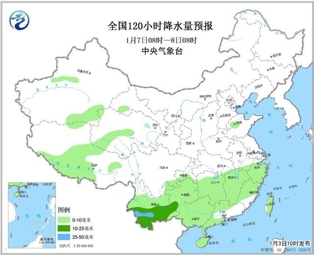 暴雨再次显现！4日~9日（未来五天）全国暴雨大雪覆盖以下区域