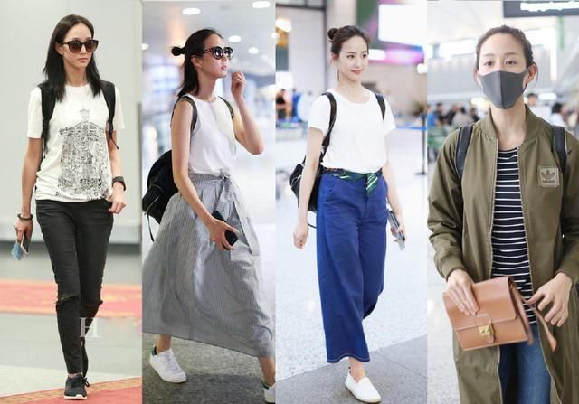 《如懿传》众妃戏外私服穿搭，周迅随意张钧甯文艺，董洁出乎意料