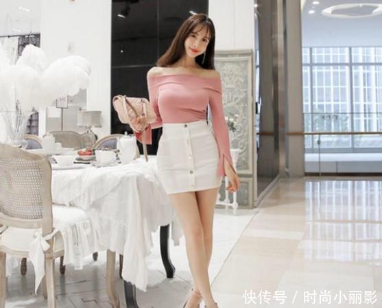 白色包臀短裙成了夏日修身材神器，你确定不试一试！