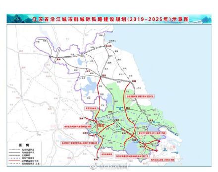 重磅！江苏规划新建宁淮、宁宣等8个城际铁路项目