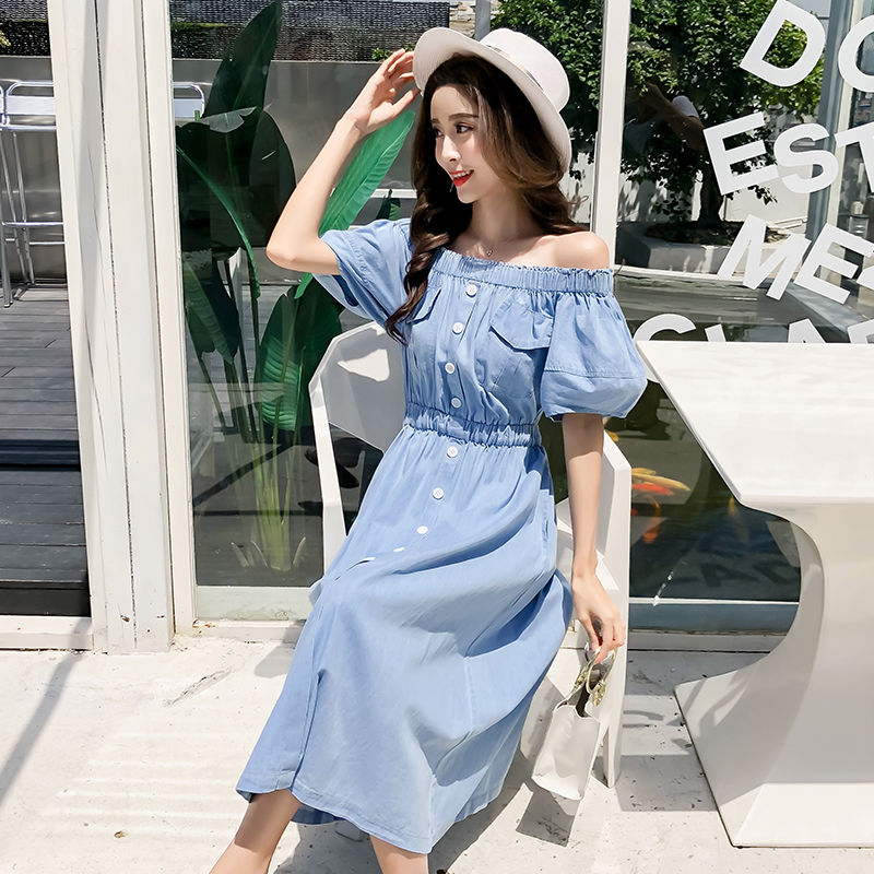 这种裙叫“温柔裙”，女人穿上就变温柔，搭配高跟鞋，上街巨吸睛