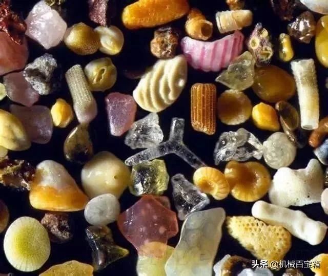 普通沙子放大300倍后是怎么样的?美丽的让人怀疑!