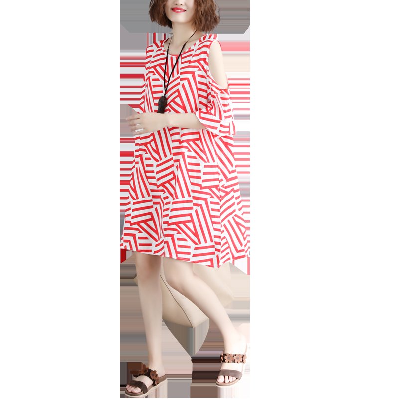 别傻傻总穿打底裤，当下流行这样的连衣裙，百搭还美爆了