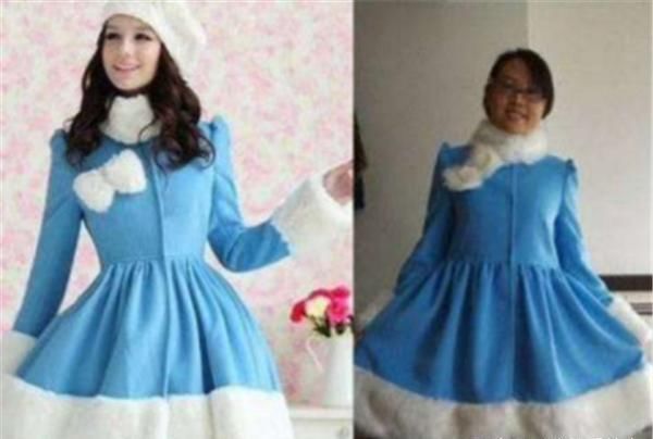 买家秀VS卖家秀！卖家完败！裙子穿出了新境界，网友：不忍直视！
