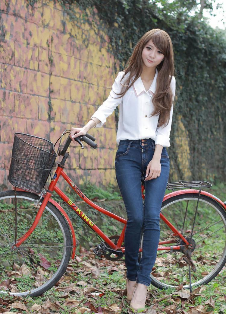 俏美紧身裤装点青春, 性感美范