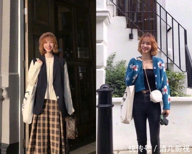  「半身裙」18套不重复的春天穿搭，甜美与帅气并存，做个迷人可爱的甜酷女孩