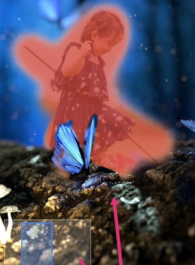 给小朋友的新年礼物，童话世界，摄影照片可以这么修