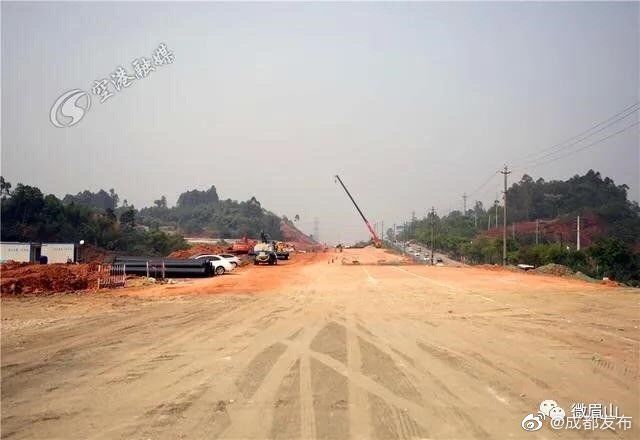  『南延线』连接眉山与成都剑南大道南延线年底整体通车