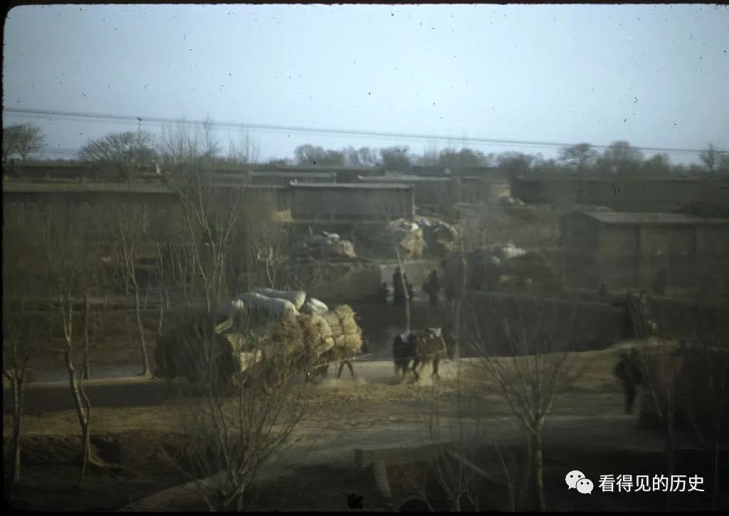  拍摄■美国客人拍摄的老照片 1972年中国北方农村