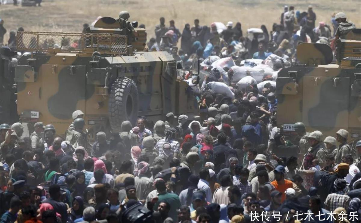 #枪口#为何中东难民钟情于欧洲即使面对士兵枪口,也不愿去隔壁沙特