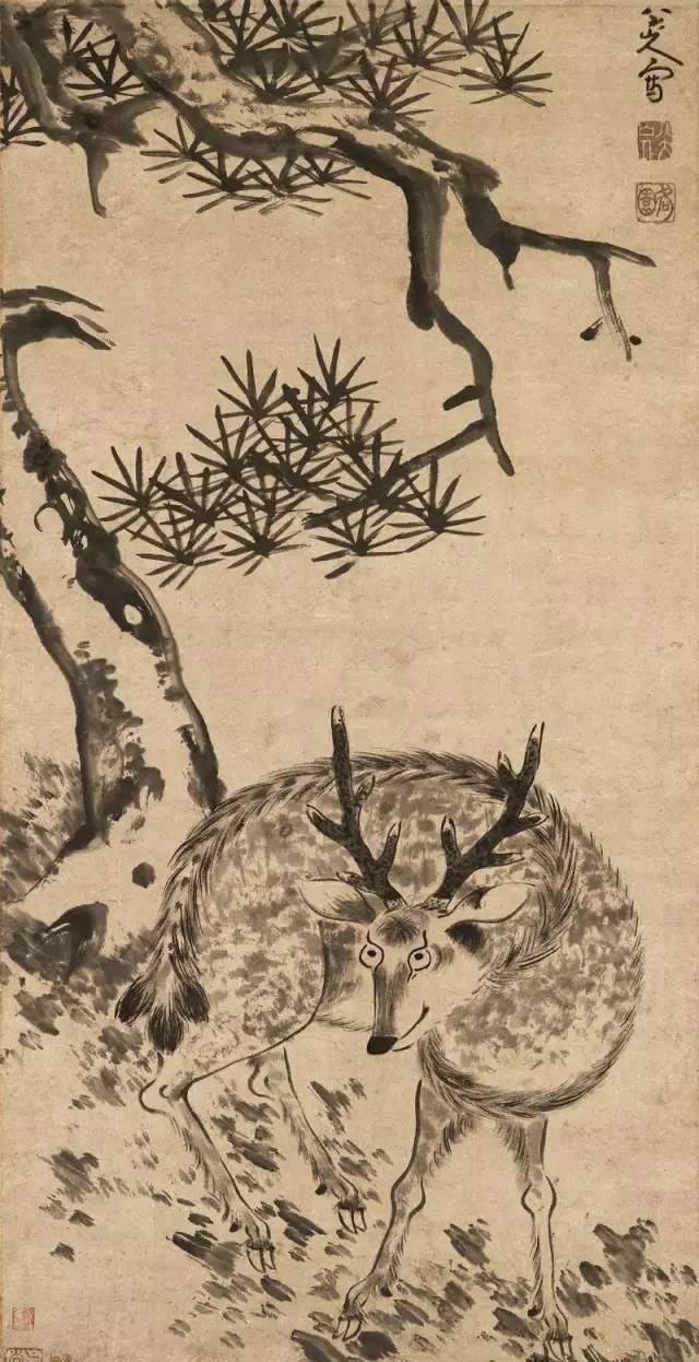 『作品』他在中国艺术史上的地位, 就像梵高在西方艺术史上的地位一样。