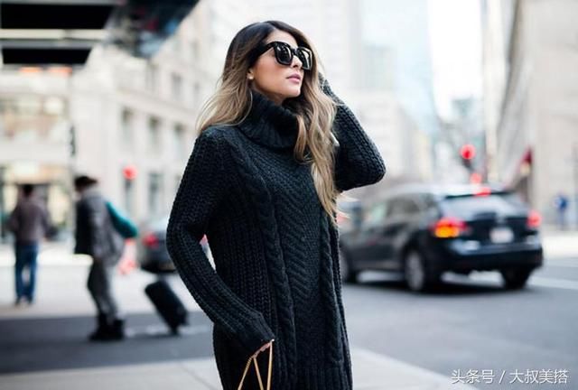 微凉的秋天，三款长袖连衣裙，时髦又有女人味