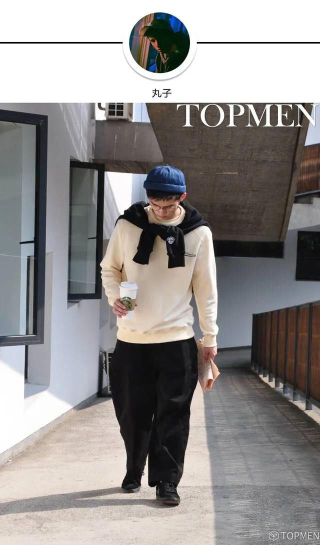  『穿着』TOPMEN街拍，这期的男人穿着都很“硬”