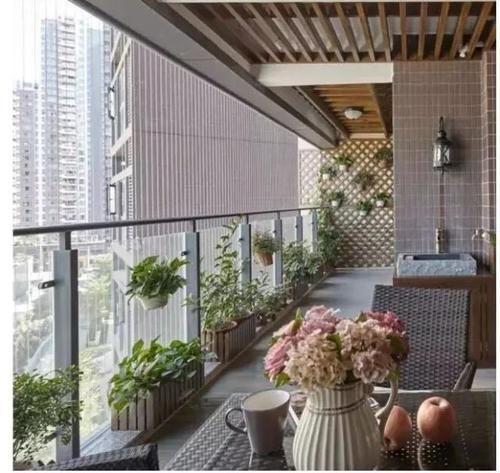 「漂亮」阳台就这样装吧,非常漂亮,让你百看不腻!