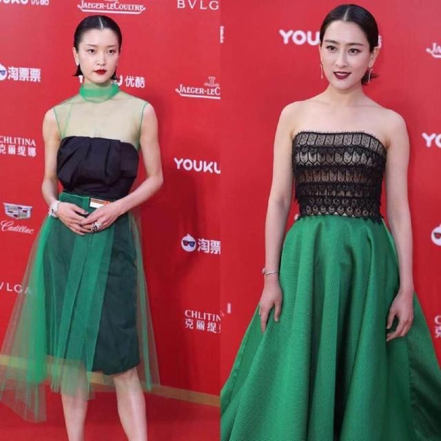 女星红毯争艳,姚晨大气,秦海璐优雅,却都不及她大胆的白裙吸睛