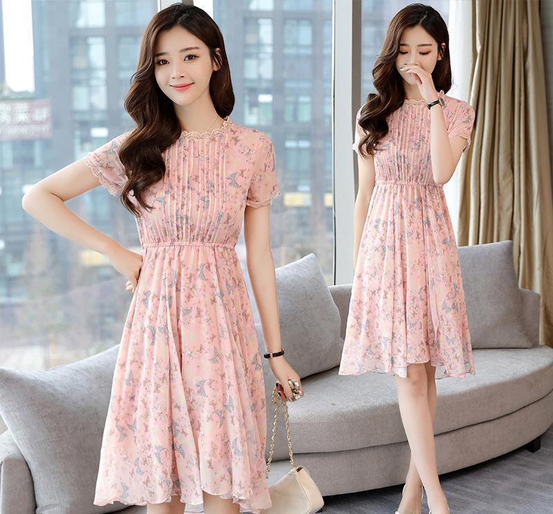 天越来越热，换上“雪纺连衣裙”，舒爽超透气，走路都带风