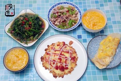 「我家」朋友圈晒我家7天的早餐，朋友：早餐这么吃，吃得下去吗？