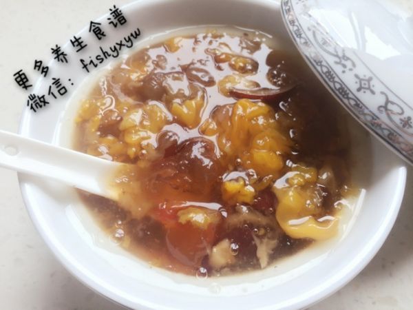  『养颜』桃胶黄金耳雪莲养颜羹