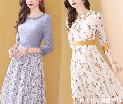 #显嫩#春季来临,把你的裤子都丢掉吧,今年流行穿裙子,显嫩又洋气!