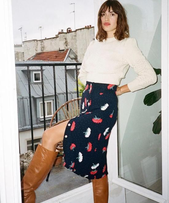 『半身裙』针织衫+半身裙 春季限定版搭配