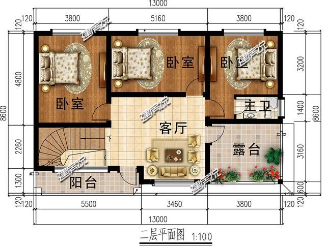 农村最漂亮二层欧式独栋别墅，提前了解不吃亏，图纸看了快收藏
