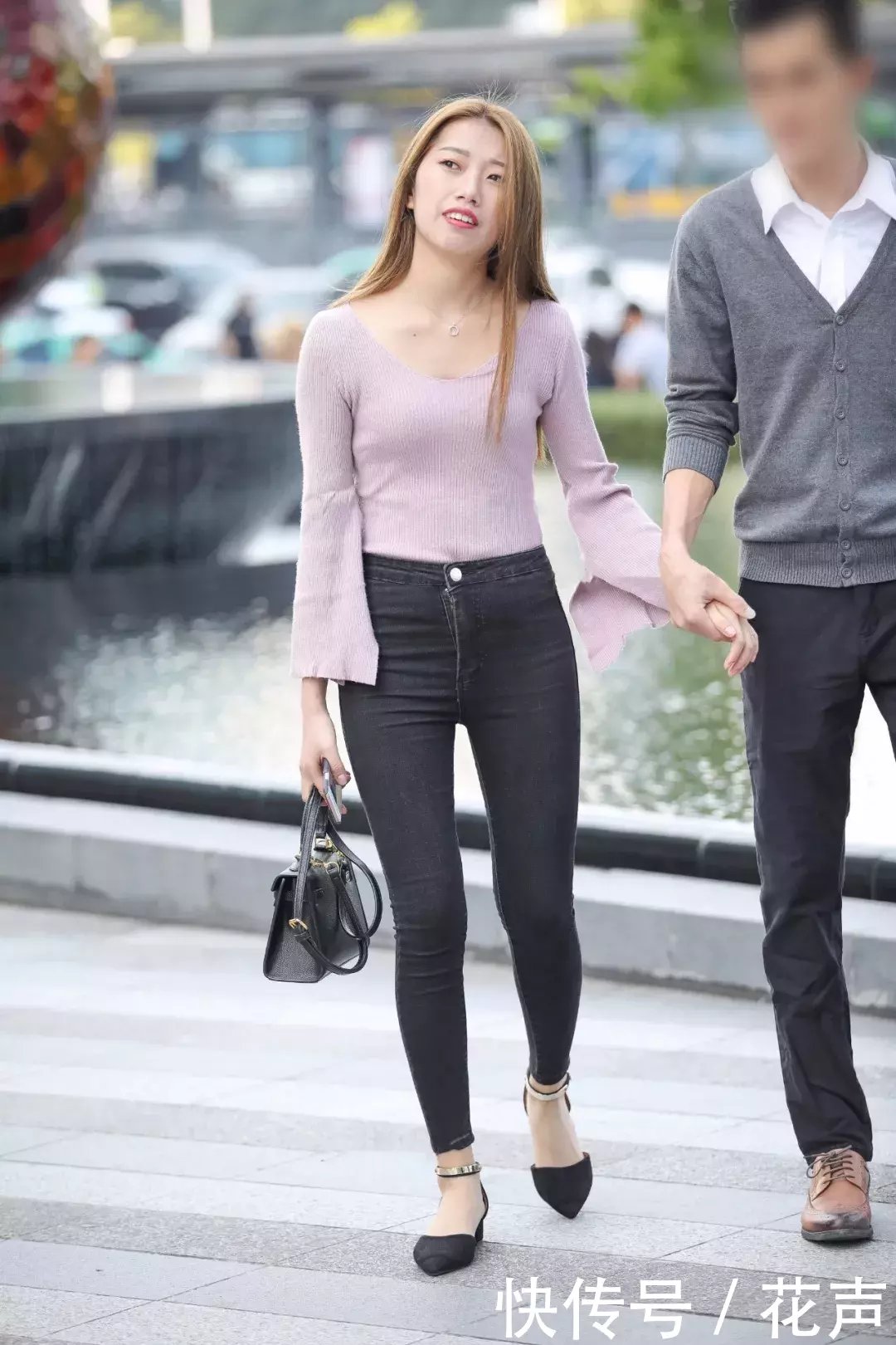 摄影：金发美女淑女范