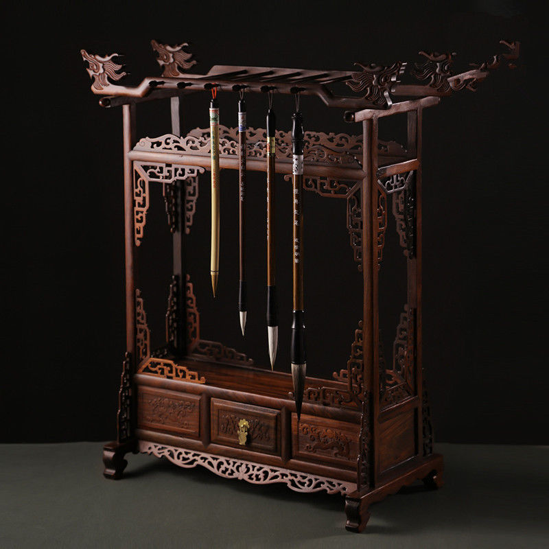 等我有钱了,一定学学文化人摆鸡翅木、红木摆件,复古大气显格调