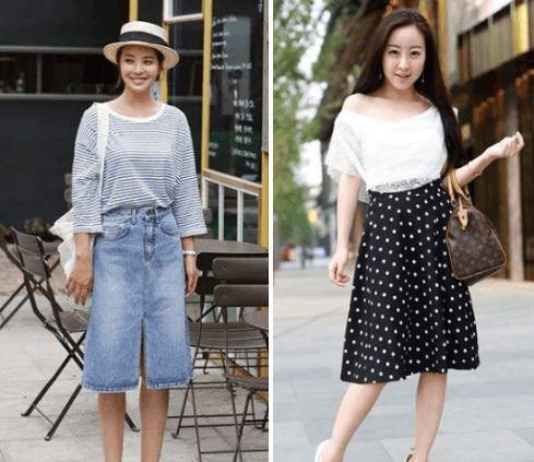 “肉多”屁股大的女人，常穿这三种半身裙，满满都是女人味！