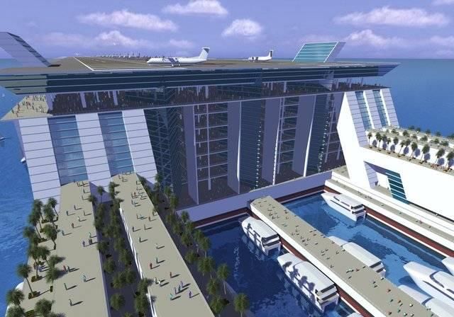 全球首座海上漂浮城市，可住11万人环球一圈，超豪华房间上亿元