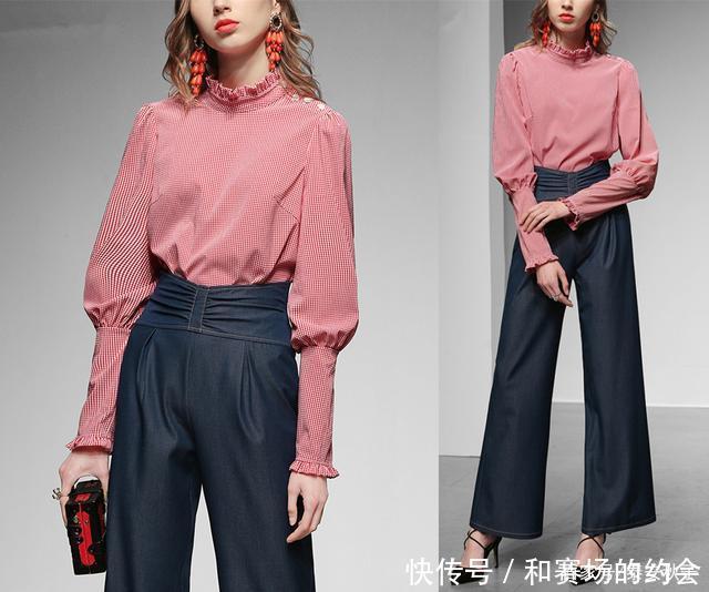 「套装」2020早春的“阔腿裤套装”爆火!简约、知性、美的太高级!