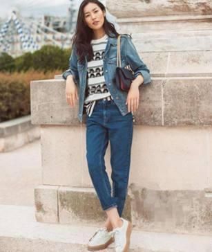 宋茜、郑爽、赵丽颖、赖雨蒙、李沁、刘诗诗 太适合穿牛仔服了吧