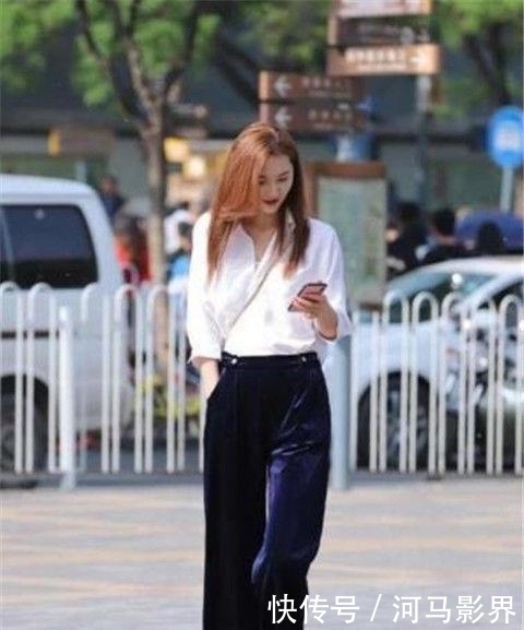 『有型』年轻美女街拍:优雅清爽的美女,身材高挑有型
