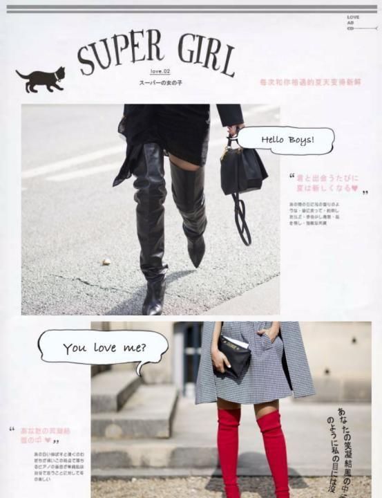  『春天』“小短靴”已经失宠了，今年春天流行穿“长靴”