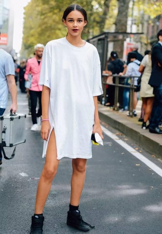  『白色衣服』一件白T, 怎样能时尚潮流走天地！