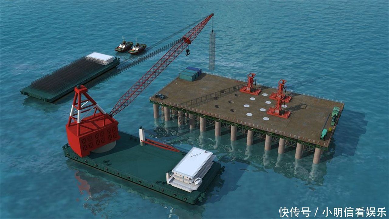  [海水]海水那么深，跨海大桥的桥墩怎么建上去呢看完总算知道了