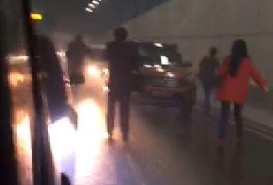 南昌一隧道突发大火车主奔逃?速看真相!警方刚刚回应