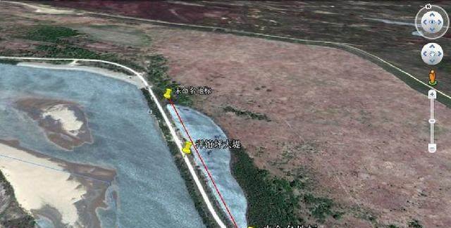 这里是中国最窄的土地，被称为天下第一堤，在这里你可一眼观三国