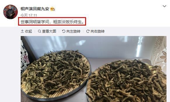  「戴九安」郭德纲又成预言家，退出德云社的戴九安，把吃咸菜说成是陶冶情操