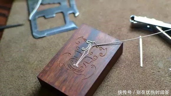 【制作】手把手教你制作的镶银丝平安牌