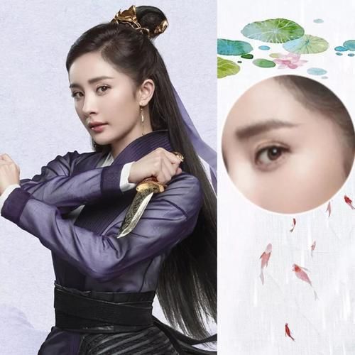 杨幂的“扶摇妆”比白浅好看一万倍，怪不得阮经天对她摸脸杀！