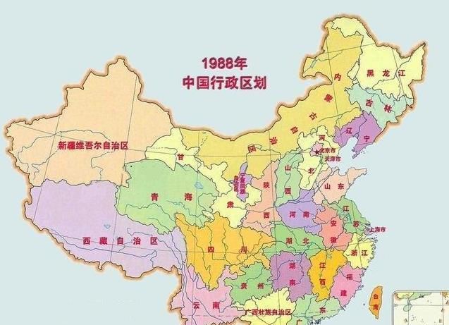  「行政区划」1951年中国行政区划地图