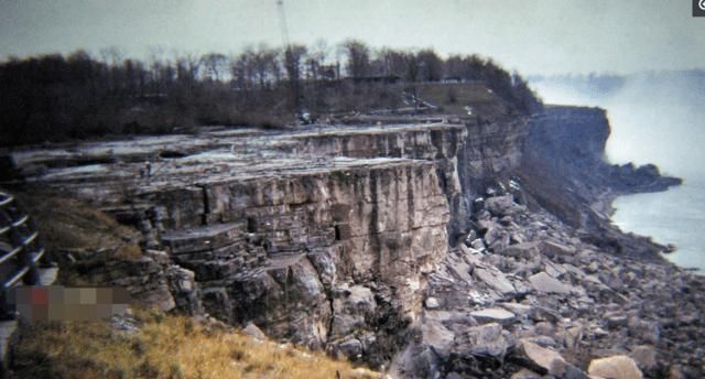 你见过没有水的尼亚加拉大瀑布吗？真正的“海枯石烂”景观
