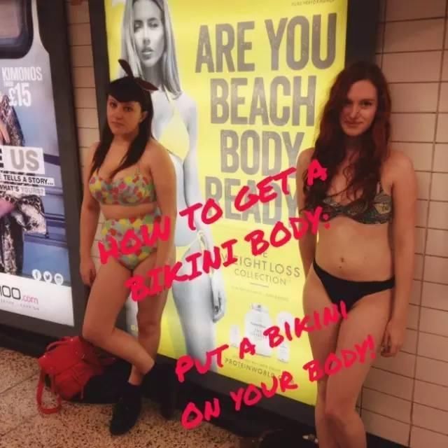 管他环肥燕瘦，每个人都能把比基尼穿出女神范!