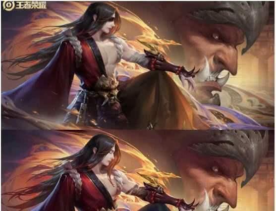  「皮肤」橘右京修罗皮肤：男玩家VS女玩家，修罗的眼罩和口红要还是不要？
