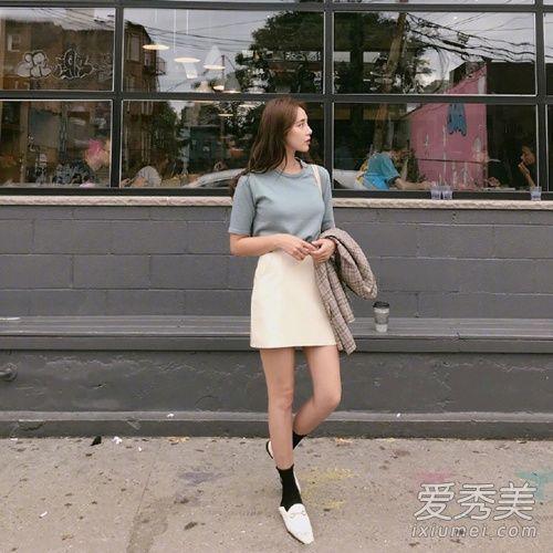 适合夏末天气的半身裙穿搭指南 小短腿也能驾驭！