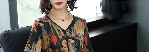 不得了，60后老婆穿这大码素雅裙，真是太美了，美出新高度