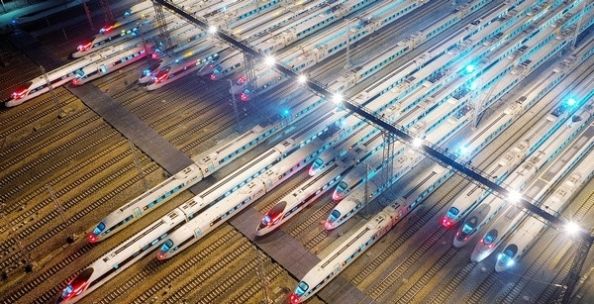  国铁@我国高铁营业里程年底将达3.5万公里